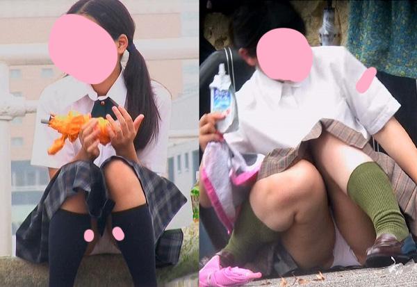 アイドル予備軍「制服ちゃん達のスナップ風動画をアップします」