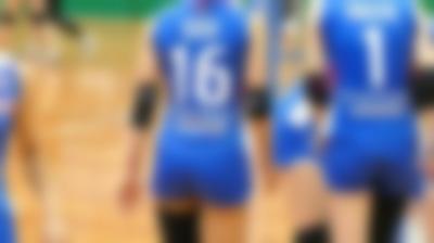 渡津家 顔出し×バレーボール