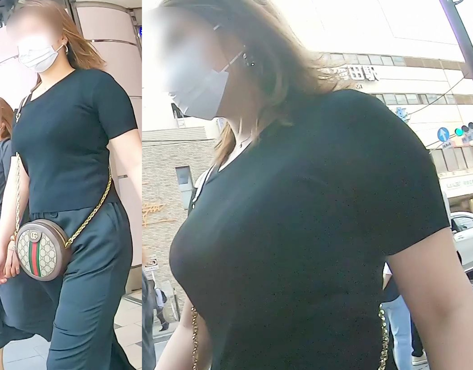FetiWO 巨乳、乳揺れ、ムッチリ、美人、着衣、フェチ、素人、
